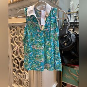🆕Lilly Pulitzer polo top❤️